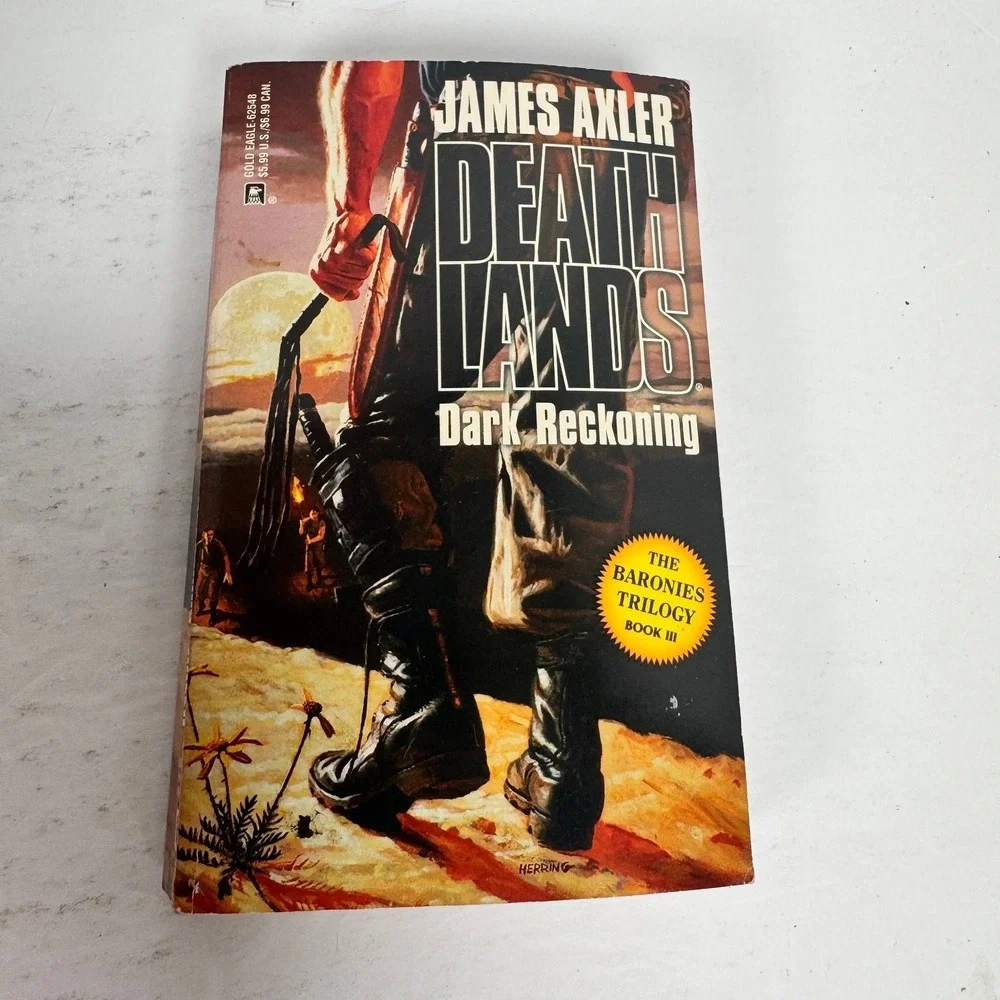 Dark Reckoning James Axler 2000 First Edition Deathlands Gold Eagle